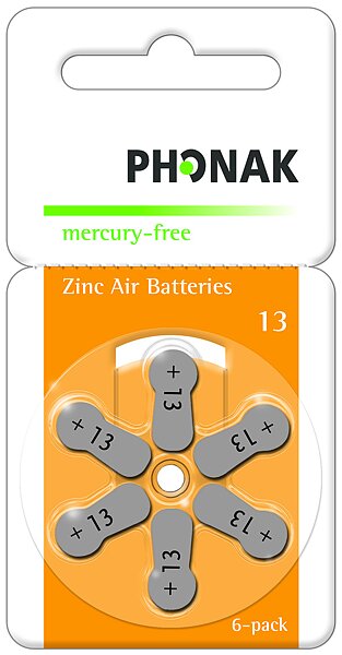 Billede af Phonak 13 Batteri