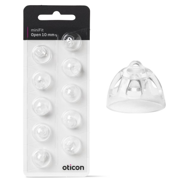 Oticon miniFit Open 10 mm dome