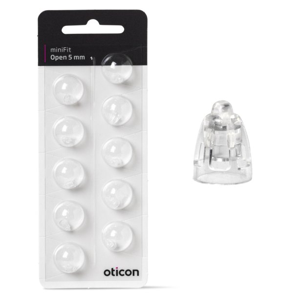 Oticon miniFit Open 5 mm dome
