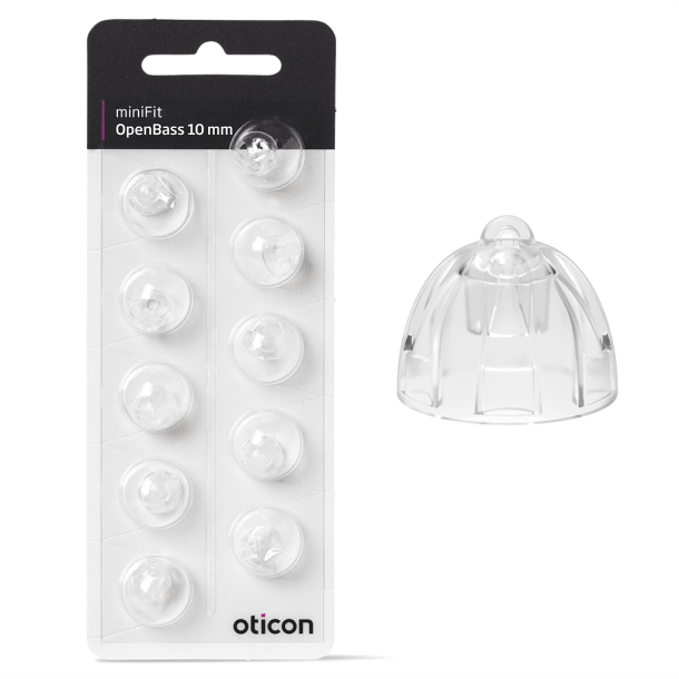 Oticon miniFit OpenBass 10mm