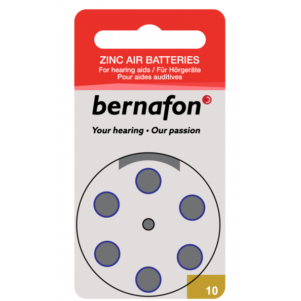 Bernafon 10 Batteri