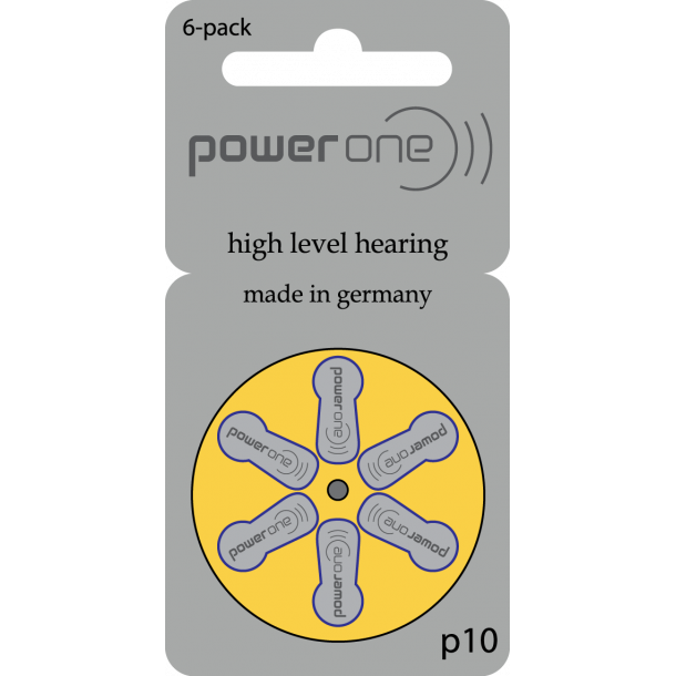 PowerOne 10 Hrgertebatterien