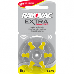 Rayovac 10 Hrgertebatterien