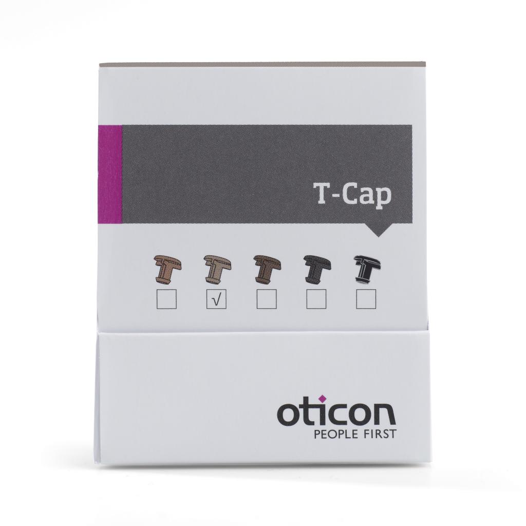 Se Oticon T-Cap Lys brun hos Japebo.dk