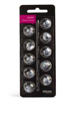 Se Oticon miniFit Power-tip 10mm hos Japebo.dk